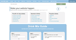 Desktop Screenshot of drinkmixguide.com